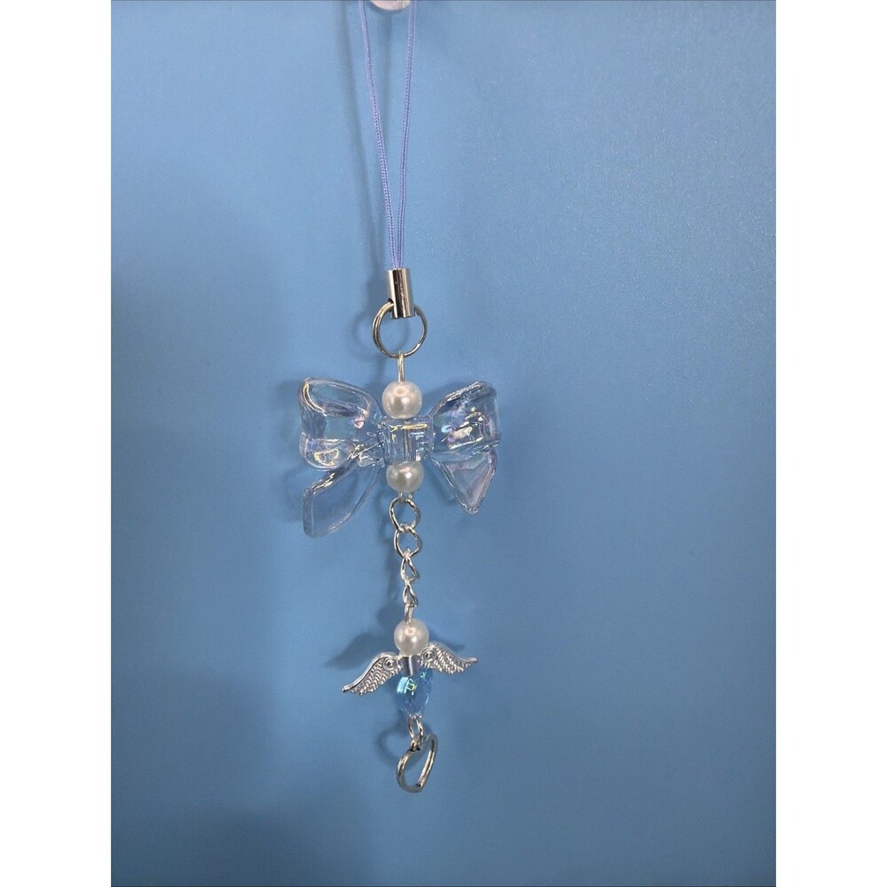 Cute Blue Angel Pendant Chain Approximately 5 inches, As Pictures Show, New